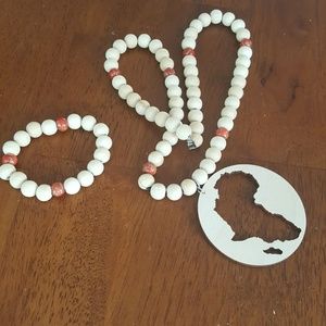 Necklace and bracelet